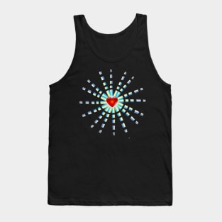 beautyful Bubbles art Design. Tank Top